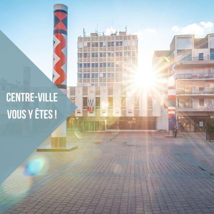 Le Bertrand • Le Raffinement En Coeur De Ville Châteauroux Exterior foto